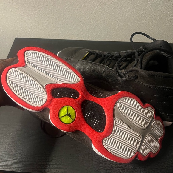 Air Jordan 13 Retro Playoff 2023 Black High-Top Sneakers Size 14 - Picture 8 of 8